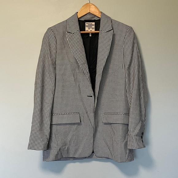 NWOT Baum und Pferdgarten Houndstooth Blazer - Picture 1 of 6